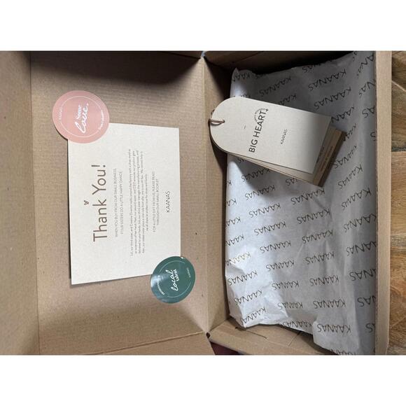 Kaanas Marquis Sandals Caramel Size 10 New in Box - Picture 5 of 11